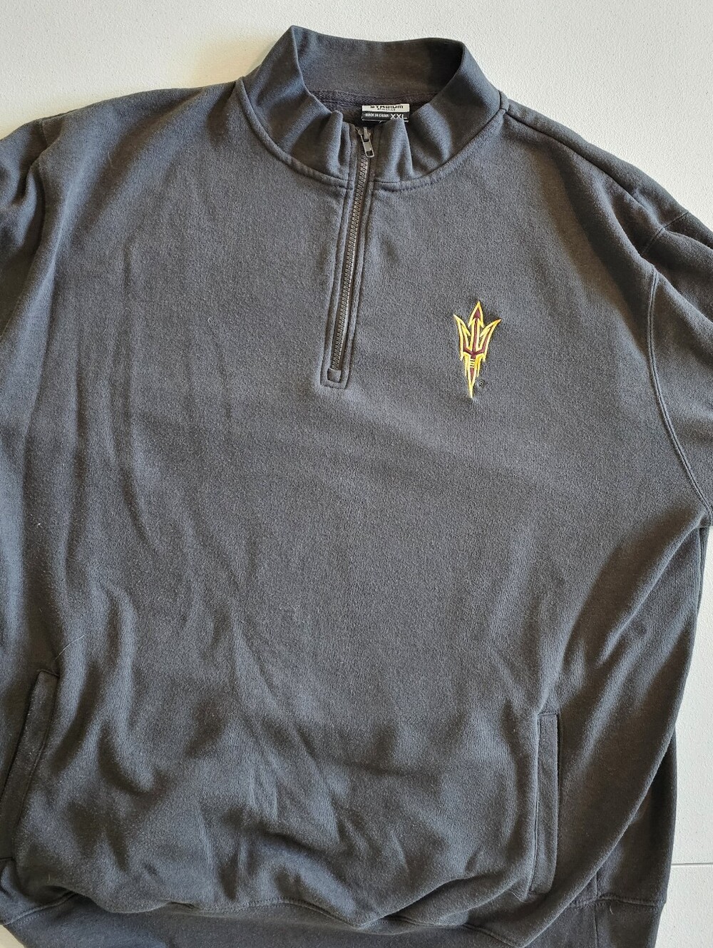 Champion Arizona State University ASU Sundevils Quarter Zip Sweatshirt | XXL 2XL